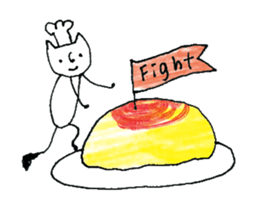 Cuisine is good at cat sticker #11152125