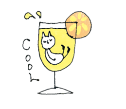 Cuisine is good at cat sticker #11152149