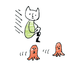 Cuisine is good at cat sticker #11152156