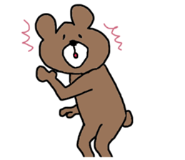 ninja bear 1 sticker #11152165