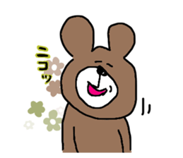 ninja bear 1 sticker #11152166