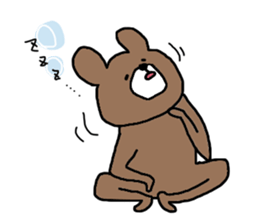 ninja bear 1 sticker #11152167