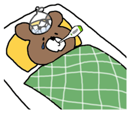 ninja bear 1 sticker #11152178