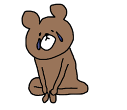 ninja bear 1 sticker #11152181