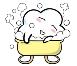 child of cute cloud kumomo sticker #11152412