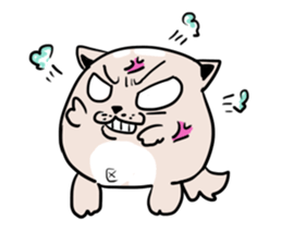 A Funny Shrugged Dog sticker #11152489