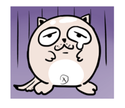 A Funny Shrugged Dog sticker #11152491