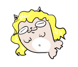 A Funny Shrugged Dog sticker #11152502