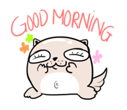 A Funny Shrugged Dog sticker #11152506