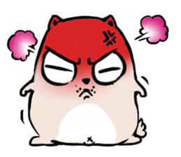 A Funny Shrugged Dog sticker #11152508