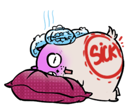 A Funny Shrugged Dog sticker #11152517