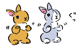 Schinako's Our Little Bunnies sticker #11152572
