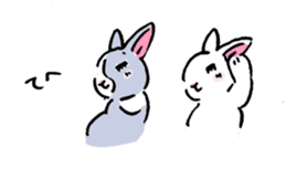 Schinako's Our Little Bunnies sticker #11152579