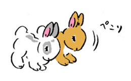 Schinako's Our Little Bunnies sticker #11152593