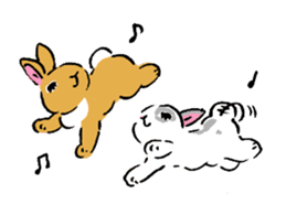 Schinako's Our Little Bunnies sticker #11152598