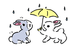 Schinako's Our Little Bunnies sticker #11152599