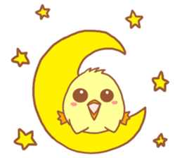 Lady chick Hiyotaso~rainy season&summer~ sticker #11152883