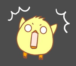 Lady chick Hiyotaso~rainy season&summer~ sticker #11152901