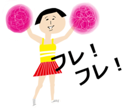 Okappa-san & Ohige-san vol.3 sticker #11153057