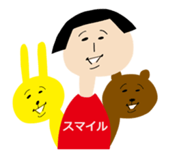 Okappa-san & Ohige-san vol.3 sticker #11153076