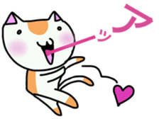 cute moe cat sticker #11153402