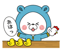 Bear's house5 sticker #11153440