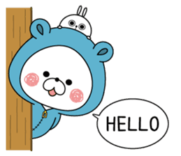 Bear's house5 sticker #11153445