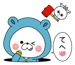 Bear's house5 sticker #11153469