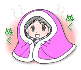 Happiness of Showa-chan1 sticker #11153591