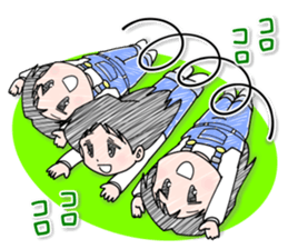 Happiness of Showa-chan1 sticker #11153597