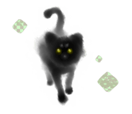 Sumi cat 2 sticker #11153605