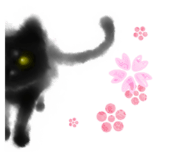Sumi cat 2 sticker #11153606