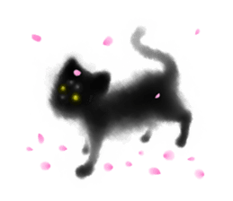Sumi cat 2 sticker #11153608