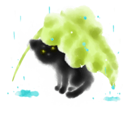 Sumi cat 2 sticker #11153610