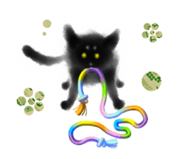 Sumi cat 2 sticker #11153625