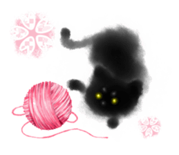 Sumi cat 2 sticker #11153636