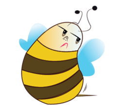 Fun and Personality Honeybee sticker #11153911