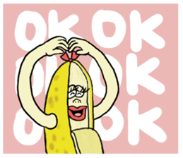 Banana of twins sticker #11154015