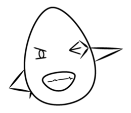 Simple Egg sticker #11154081