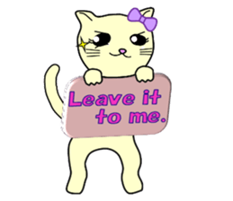 Chiara's cathy cats.English Ver.1 sticker #11154201