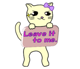 Chiara's cathy cats.English Ver.1 sticker #11154201