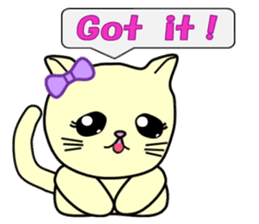 Chiara's cathy cats.English Ver.1 sticker #11154202