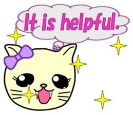 Chiara's cathy cats.English Ver.1 sticker #11154207