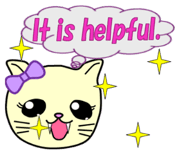 Chiara's cathy cats.English Ver.1 sticker #11154207