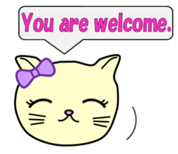 Chiara's cathy cats.English Ver.1 sticker #11154208