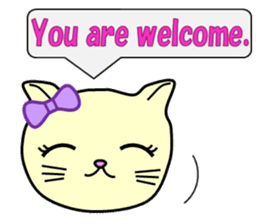 Chiara's cathy cats.English Ver.1 sticker #11154208