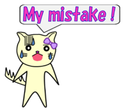 Chiara's cathy cats.English Ver.1 sticker #11154210