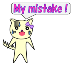 Chiara's cathy cats.English Ver.1 sticker #11154210