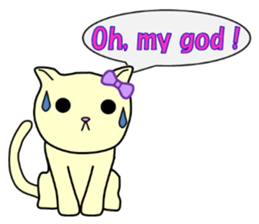 Chiara's cathy cats.English Ver.1 sticker #11154212