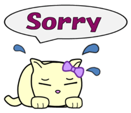 Chiara's cathy cats.English Ver.1 sticker #11154213